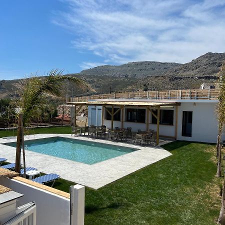 Grande Blue Suites With Private Bay Archangelos  Extérieur photo
