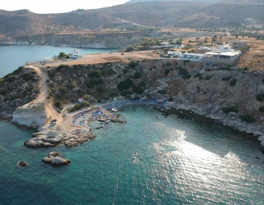 Grande Blue Suites With Private Bay Archangelos  Extérieur photo